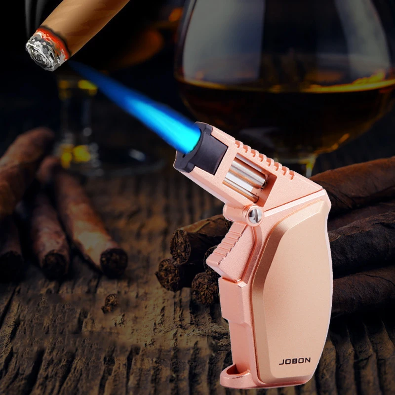 JOBON Upscale Gas Lighters Fixed Flame Metal Super Firepower 1300C Kitchen Field BBQ Jet Turbo Lighter Gadgets for Men
JOBON Upscale Gas Lighters Fixed Flame Metal Super Firepower 1300C Kitchen Field BBQ Jet Turbo Lighter Gadgets for Men
