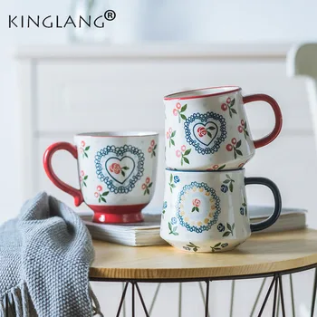 1Pcs Kinglang 400ml Mug Hand Painted Cherry Ceramics Lovely Drink Water Cup Office Household Japanese-style Breakfast Coffee Mug
1Pcs Kinglang 400ml Mug Hand Painted Cherry Ceramics Lovely Drink Water Cup Office Household Japanese-style Breakfast Coffee Mug