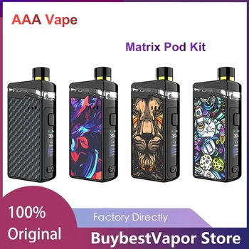 Original New AAA Vape Matrix TC Pod Kit W/ 80W Max Output By 18650 Battery & 0.96 TFT Display Screen &4ml Capacity Pod E-cig Kit
Original New AAA Vape Matrix TC Pod Kit W/ 80W Max Output By 18650 Battery & 0.96 TFT Display Screen &4ml Capacity Pod E-cig Kit