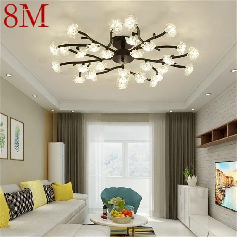 

8M Nordic Ceiling Lights Fixtures Contemporary Creative Branch Lamp LED Home For Living Room