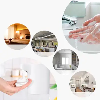350ml Automatic Induction Foam Soap Dispenser Smart Sensor Touchless Dispensers 449C
350ml Automatic Induction Foam Soap Dispenser Smart Sensor Touchless Dispensers 449C