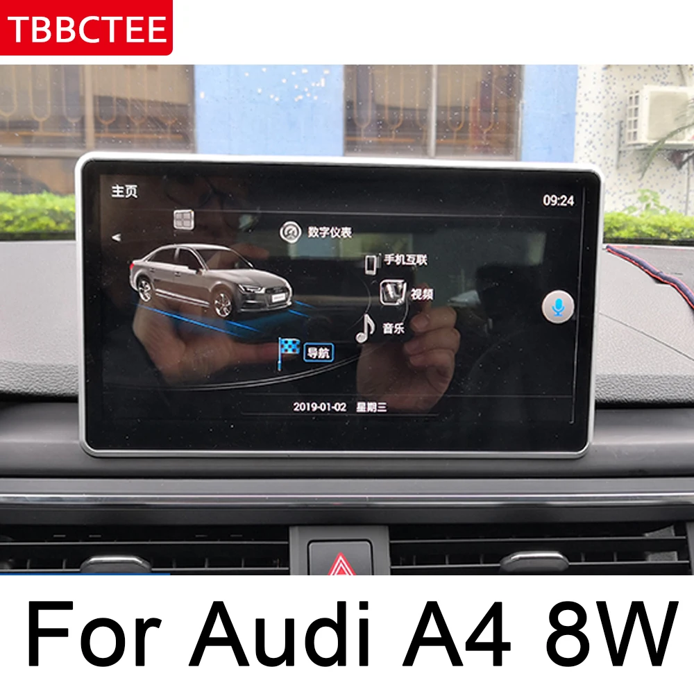 Для Audi A4 8W 2016 ~ 2019 MMI автомобильный Android Радио мультимедийный плеер gps стерео HD