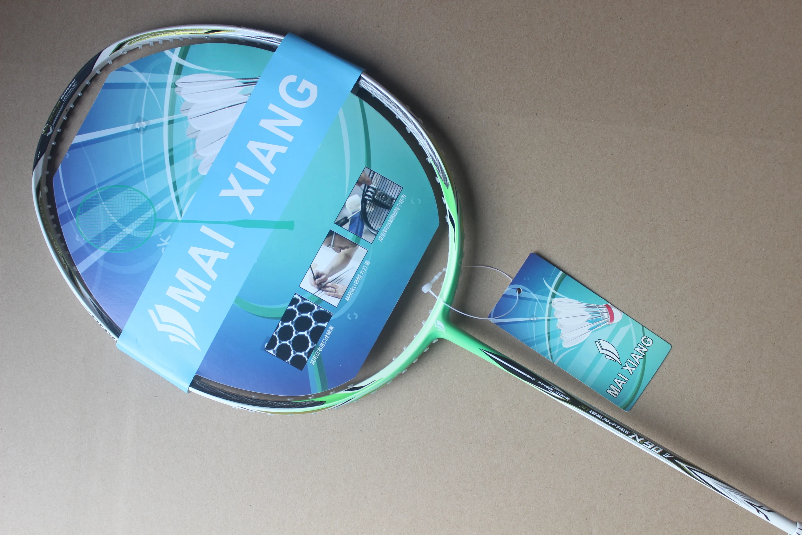 

N90IV badminton rackets nano carbon High Quality N90III N90-4 badminton racquet