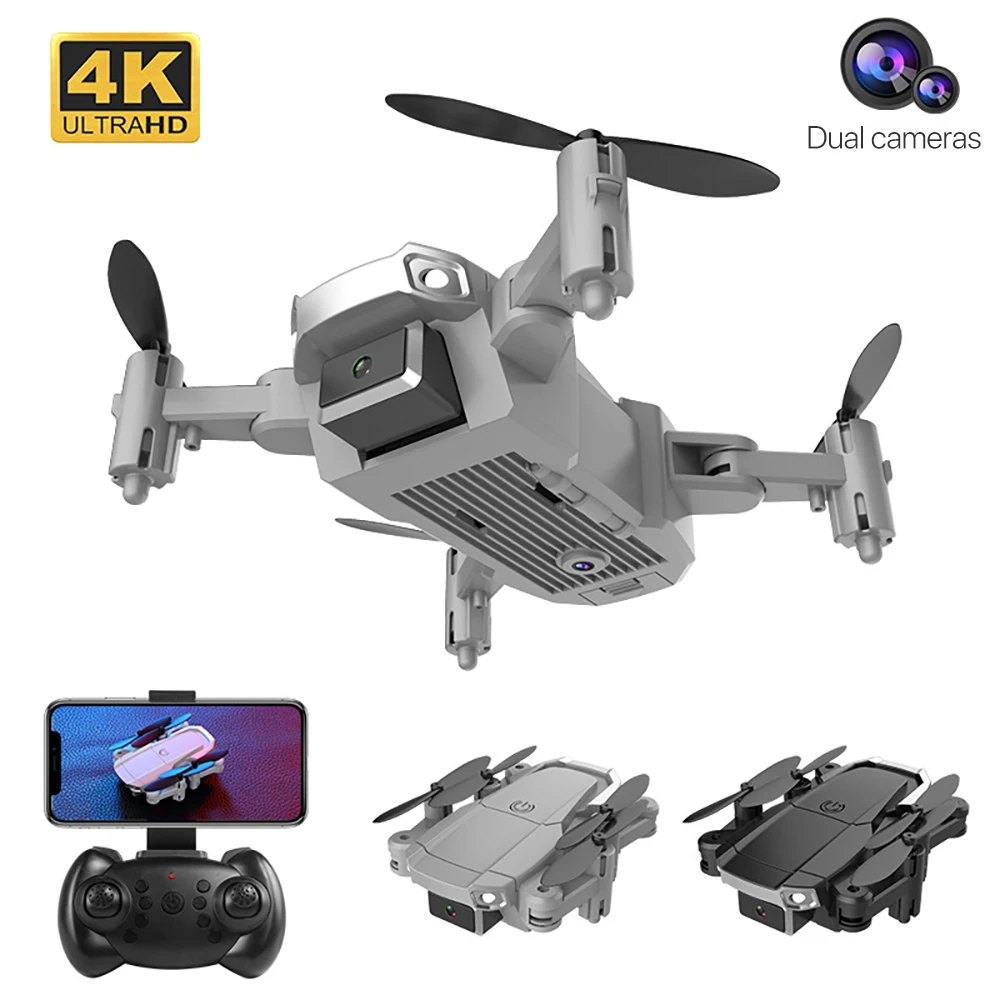 

Mini Folding Four-Axis Aircraft H6 Dual Camera 4K HD Ultra-Endurance Aerial Photography Remote-Controlled Unmanned Vehicle