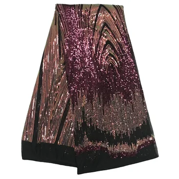 Latest African sequence Lace Fabric 2019 High Quality nigerian French Net With Sequins Embroidery Tulle Lace elasticity 01 
Latest African sequence Lace Fabric 2019 High Quality nigerian French Net With Sequins Embroidery Tulle Lace elasticity 01