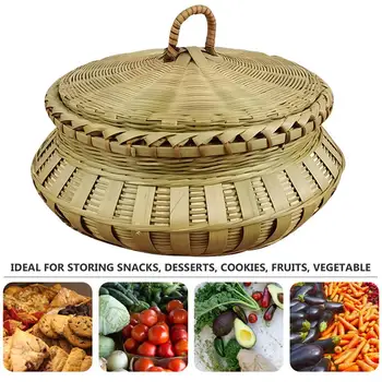 Mini Circular Creative Tea Holder Hand-woven Bamboo Storage Basket Mini Circular Creative Tea Holder Light Green
Mini Circular Creative Tea Holder Hand-woven Bamboo Storage Basket Mini Circular Creative Tea Holder Light Green