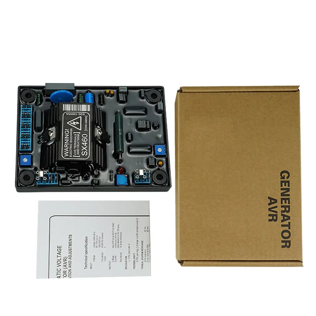 SX460 Generator Automatic Voltage Regulator Control Module AVR Diesel Alternator Part Voltage Power Stabilizer Board
SX460 Generator Automatic Voltage Regulator Control Module AVR Diesel Alternator Part Voltage Power Stabilizer Board