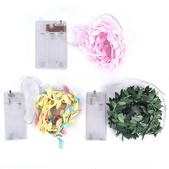 Practical New 2M Outdoor LED Leaf Twine Fairy String Lights With Battery Operate For Wedding Holiday Party Event Decoration 
Practical New 2M Outdoor LED Leaf Twine Fairy String Lights With Battery Operate For Wedding Holiday Party Event Decoration