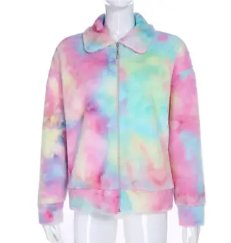 Autumn and winter women's new rainbow long-sleeved sweatshirt
Autumn and winter women's new rainbow long-sleeved sweatshirt