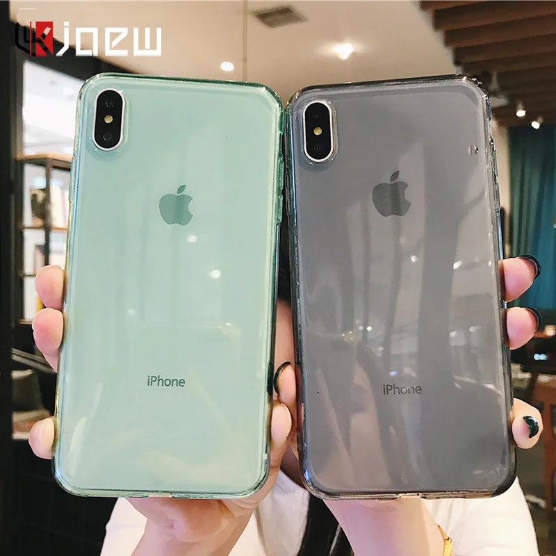 KJOEW Transparent Phone Case For iPhone 6 6s 7 8 Plus 11 Pro XS Max XR X Soft TPU Silicone Clear Case Soild Color Protect Cover
KJOEW Transparent Phone Case For iPhone 6 6s 7 8 Plus 11 Pro XS Max XR X Soft TPU Silicone Clear Case Soild Color Protect Cover