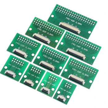 1PCS FPC/FFC Flat Cable Transfer Plate Directly Inserted DIY 0.5mm Spacing Connector 6P/8P/10P/20P/30P/40P/60P
1PCS FPC/FFC Flat Cable Transfer Plate Directly Inserted DIY 0.5mm Spacing Connector 6P/8P/10P/20P/30P/40P/60P