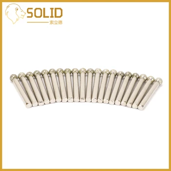 Diamond Grinding Head Spherical Shank 6mm Bit Jade Stone Carving Polishing for Rotary Tool Metalworking 20Pcs
Diamond Grinding Head Spherical Shank 6mm Bit Jade Stone Carving Polishing for Rotary Tool Metalworking 20Pcs