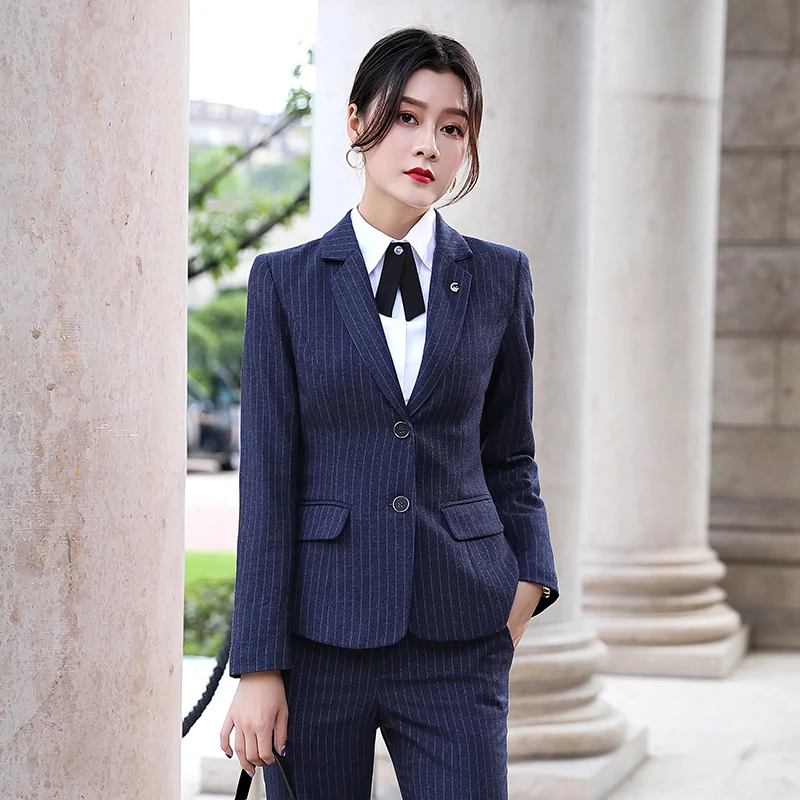 Work Pant Suits OL 2 Piece Set for Women Business interview suit set uniform smil Blazer and Pencil Pant Office Lady suit
Work Pant Suits OL 2 Piece Set for Women Business interview suit set uniform smil Blazer and Pencil Pant Office Lady suit