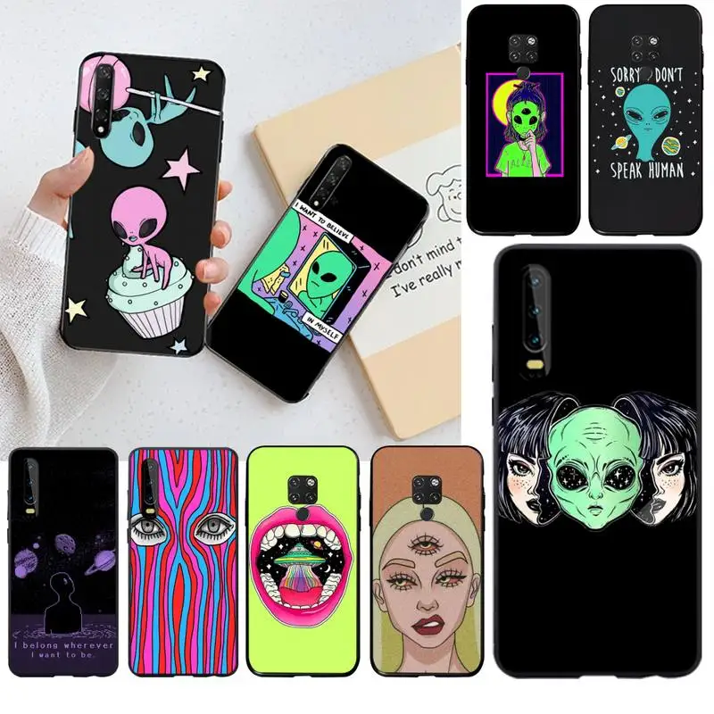 HPCHCJHM Aesthetics Cute Cartoon alien space Soft Phone Case Capa for Huawei P40 P30 P20 lite Pro Mate 20 Pro P Smart 2019 prime
HPCHCJHM Aesthetics Cute Cartoon alien space Soft Phone Case Capa for Huawei P40 P30 P20 lite Pro Mate 20 Pro P Smart 2019 prime