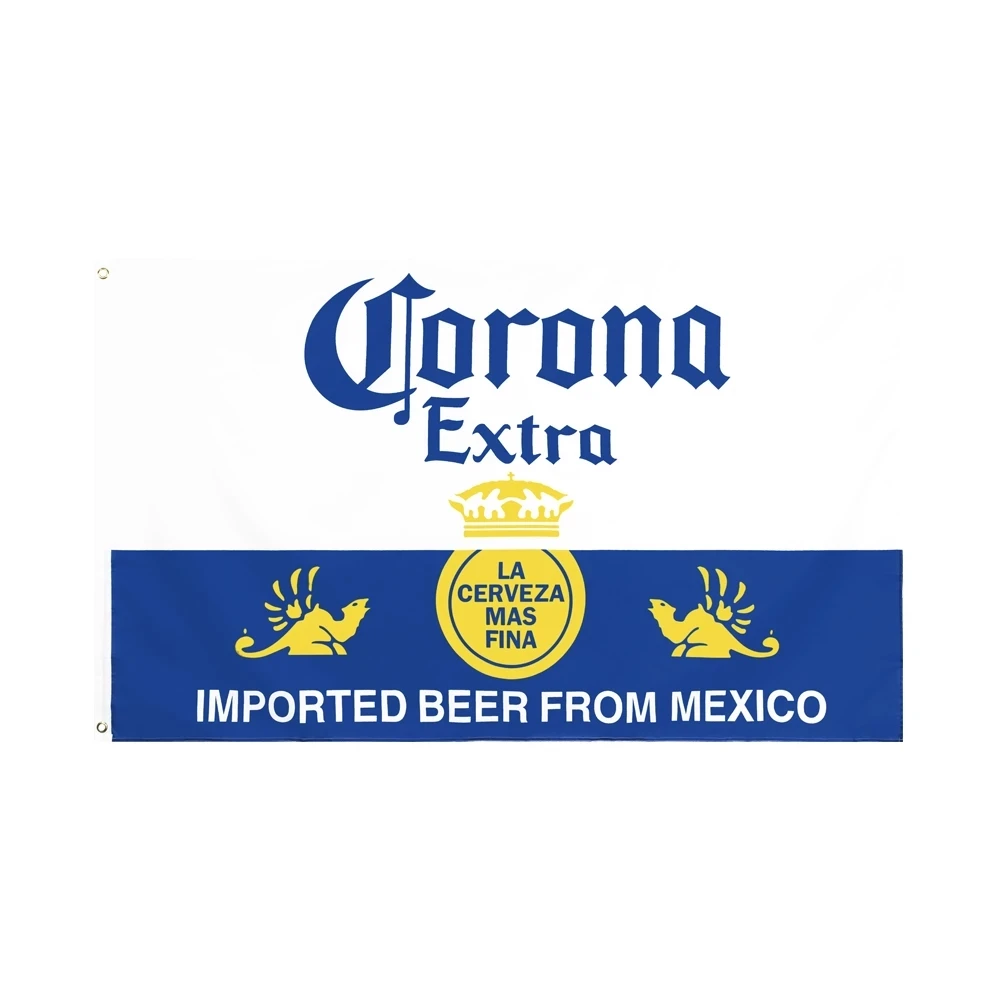 Фото Декоративный дополнительный пивной флаг Corona индивидуальный любого размера