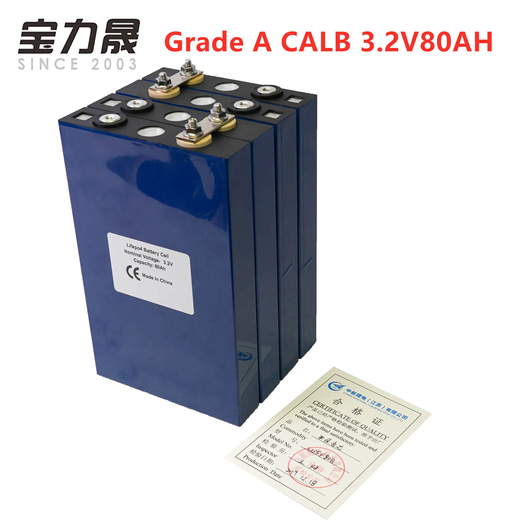 4PCS Grade A 3.2V 80Ah lifepo4 battery 2020 NEW CALB 4S 12v80ah cells not 100Ah 120AH for pack EV Marine RV Golf EU TAX FREE
4PCS Grade A 3.2V 80Ah lifepo4 battery 2020 NEW CALB 4S 12v80ah cells not 100Ah 120AH for pack EV Marine RV Golf EU TAX FREE