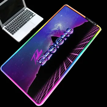 Yuzuoan RGB Art Colorful Pixel Pattern Mouse Pad LED Backlit Keyboard Mouse Pad Wholesale Customizable
Yuzuoan RGB Art Colorful Pixel Pattern Mouse Pad LED Backlit Keyboard Mouse Pad Wholesale Customizable
