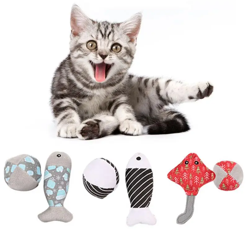 Fish Animal Cat Chew Toys Set Catnip Interactive Cat Ball Claws Grinding Catcher Teaser Educational Creative Puzzle Toy
Fish Animal Cat Chew Toys Set Catnip Interactive Cat Ball Claws Grinding Catcher Teaser Educational Creative Puzzle Toy