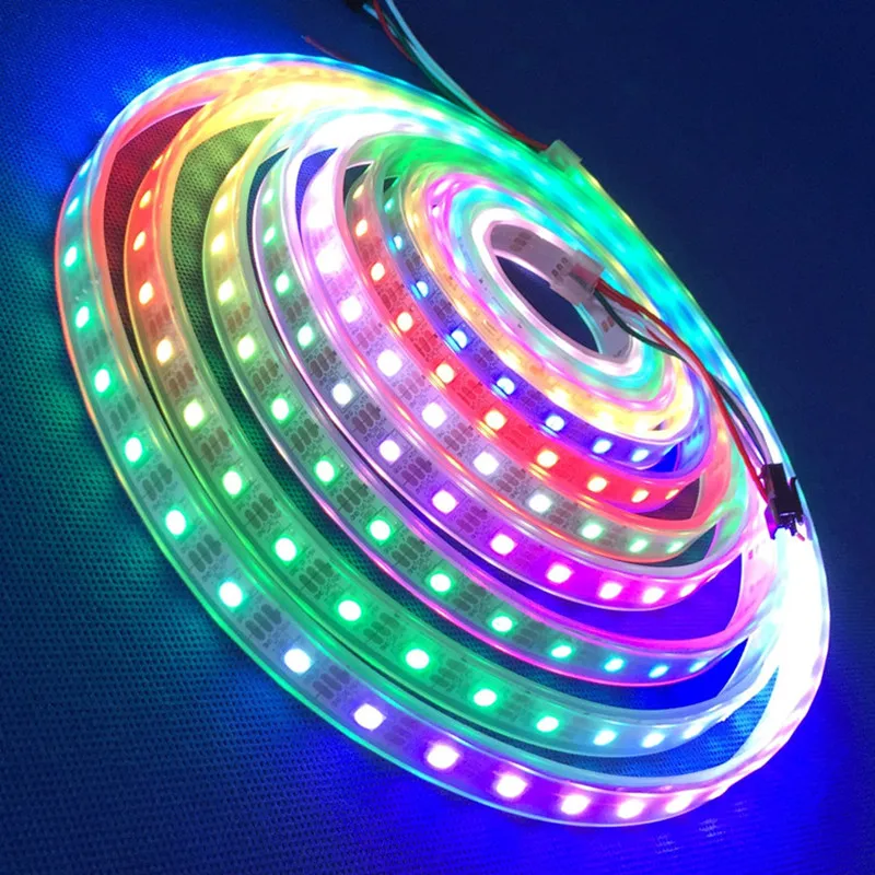 1m 2m 3m 4m 5m WS2812B WS2812 Led Strip Individually Addressable Smart RGB Led Strip,Black/White PCB Waterproof IP30/65/67 DC5V
1m 2m 3m 4m 5m WS2812B WS2812 Led Strip Individually Addressable Smart RGB Led Strip,Black/White PCB Waterproof IP30/65/67 DC5V