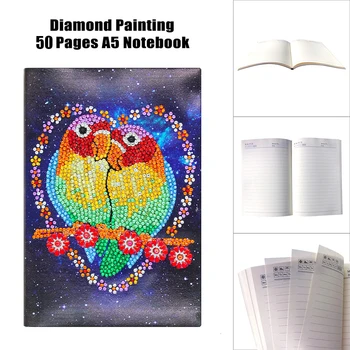 Huacan 5D Diamond Painting Notebook Embroidery Cross Stitch Bird Lover New DIY Diamond Mosaic Special Shaped 
Huacan 5D Diamond Painting Notebook Embroidery Cross Stitch Bird Lover New DIY Diamond Mosaic Special Shaped