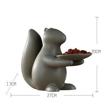 NORDIC MODERN MINIMALIST CERAMIC FURNISHINGS MODERN TABLE TEA TABLE CREATIVE CRAFTS SQUIRREL DRIED FRUIT PLATE DECORATION
NORDIC MODERN MINIMALIST CERAMIC FURNISHINGS MODERN TABLE TEA TABLE CREATIVE CRAFTS SQUIRREL DRIED FRUIT PLATE DECORATION