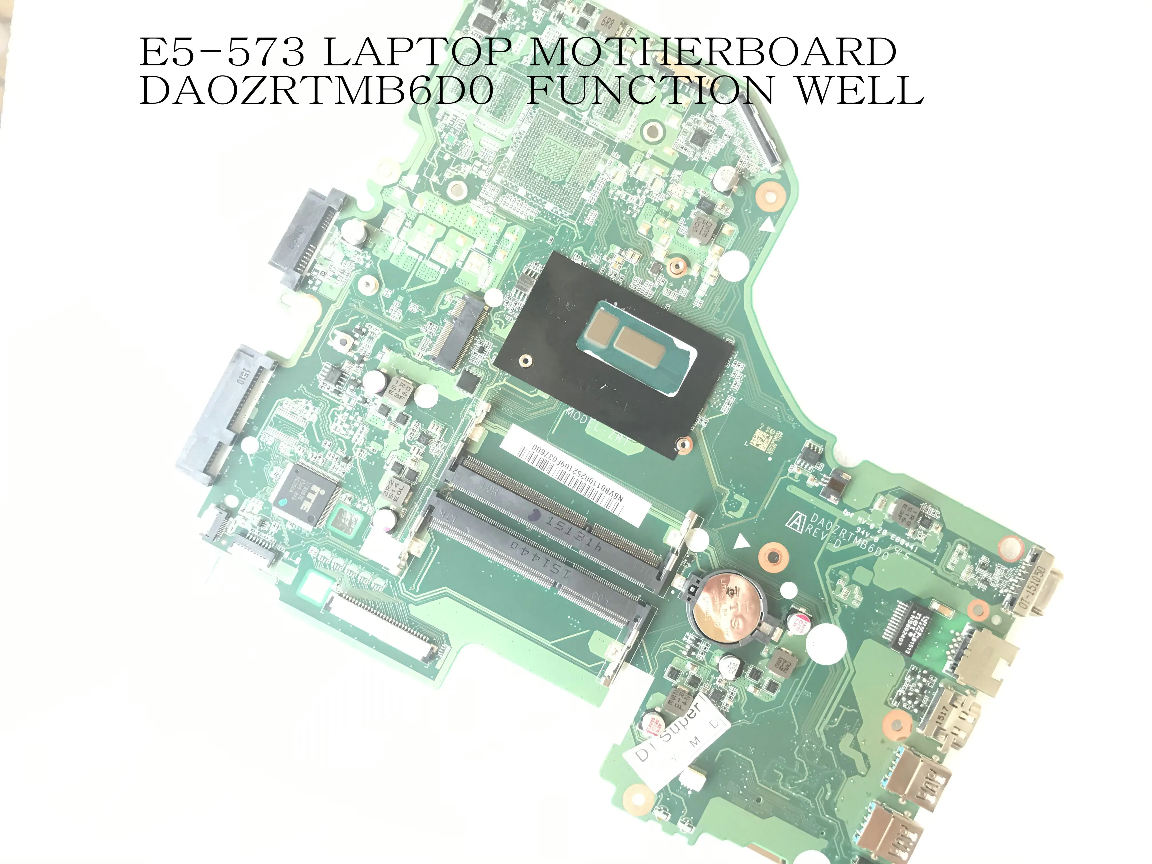 AVAILABLE. DA0ZRTMB6D0 E5-573 MAINBOARD FOR ACER NOTEBOOK MOTHERBOARD PROCESSOR CORE I5 (FUNCTION WELL) | Компьютеры и офис