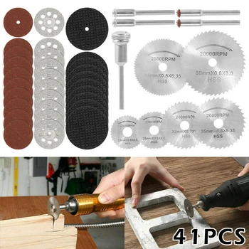 41pcs Mini Diamond Cutting Discs Grinding Wheel Circular Blades Set Drill Bit For Rotary Abrasive Tool
41pcs Mini Diamond Cutting Discs Grinding Wheel Circular Blades Set Drill Bit For Rotary Abrasive Tool