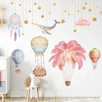 Hot Air Balloon Cartoon Wall Sticker Children's Room Vsco Girls Room Decoration Aesthetic Wallpaper Murals Self-adhesive
Hot Air Balloon Cartoon Wall Sticker Children's Room Vsco Girls Room Decoration Aesthetic Wallpaper Murals Self-adhesive