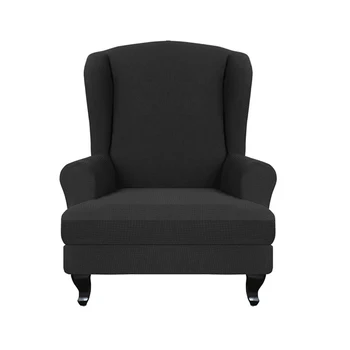 Sloping Arm King Back Chair Cover High Elastic Soft Wingback Chair Cover Non-slip Solid Color Stretch Protector C44 
Sloping Arm King Back Chair Cover High Elastic Soft Wingback Chair Cover Non-slip Solid Color Stretch Protector C44