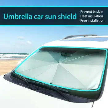 49.21inchx25.59inch Universal Summer Car Front Gear Sunshade Screen Heat Insulation Sunshield Car Windshield Parasol Accessory
49.21inchx25.59inch Universal Summer Car Front Gear Sunshade Screen Heat Insulation Sunshield Car Windshield Parasol Accessory