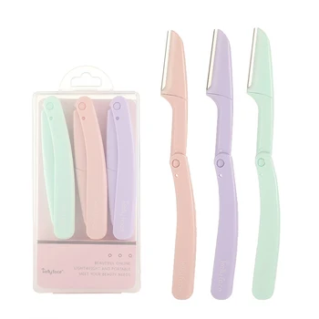 3Pcs Eyebrow Epilator Folding Eyebrow Trimmer Safety Scraping Eyebrow Razor Beauty Dermaplaning Tool Eyebrow Scissors
3Pcs Eyebrow Epilator Folding Eyebrow Trimmer Safety Scraping Eyebrow Razor Beauty Dermaplaning Tool Eyebrow Scissors