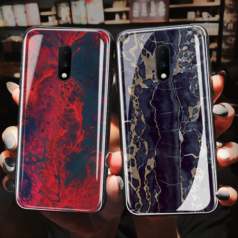 Tempered Glass Case For Oneplus 7T 7 Pro Cases On For One plus 7T 7 Pro Cover Coque Funda Bumper Coque for OnePlus 7 Pro
Tempered Glass Case For Oneplus 7T 7 Pro Cases On For One plus 7T 7 Pro Cover Coque Funda Bumper Coque for OnePlus 7 Pro