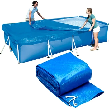 Swimming Pool Cover Suitable Squares Swimming Pools Accessory Waterproof Rainproof Dust Cover Tarpaulin With Wear-resistant Rope
Swimming Pool Cover Suitable Squares Swimming Pools Accessory Waterproof Rainproof Dust Cover Tarpaulin With Wear-resistant Rope