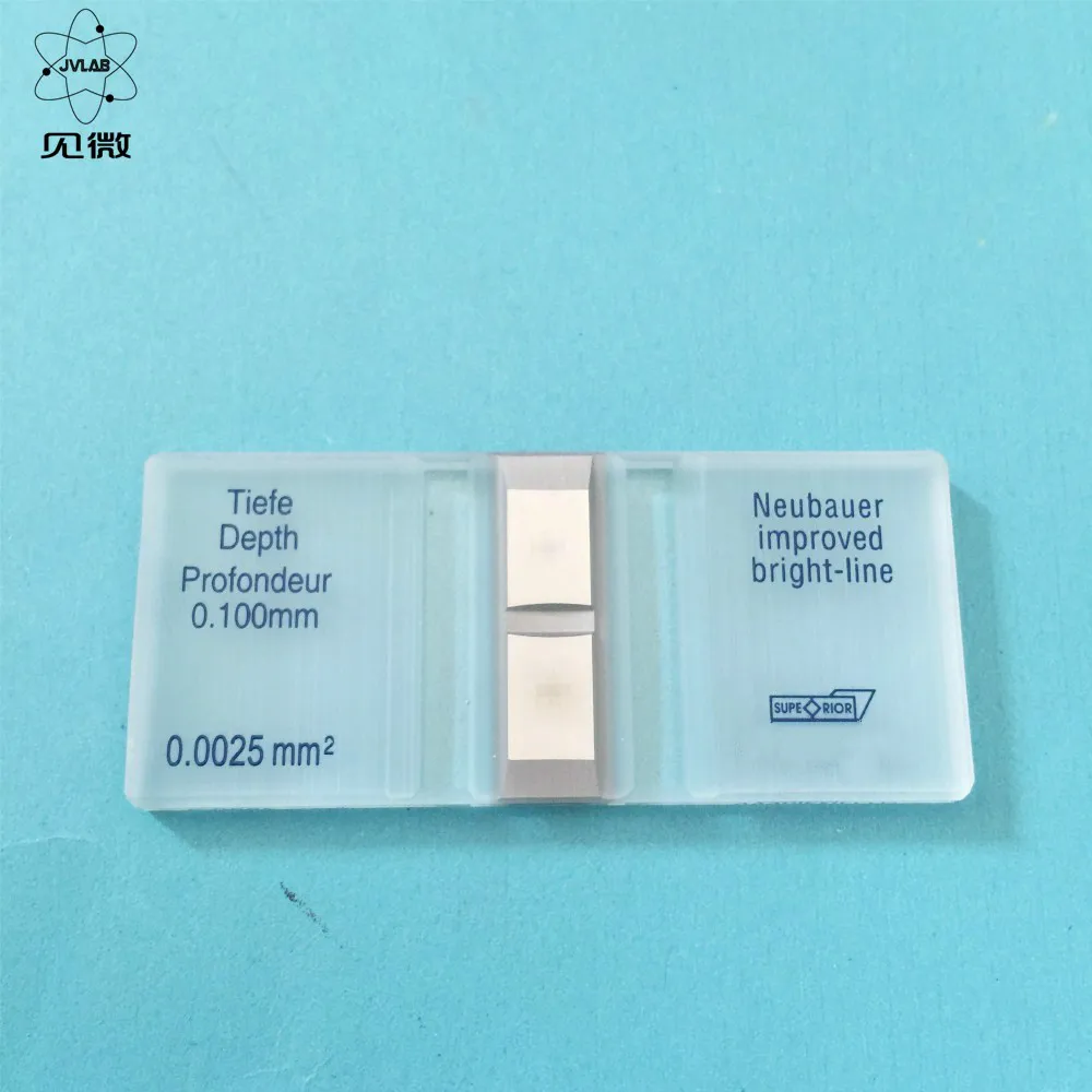 Blood Cells Counting Chamber Neubauer Improved Bright-line Hemocytometer Chamber For Counting Blood Cells 1 Pcs With Coverslip
Blood Cells Counting Chamber Neubauer Improved Bright-line Hemocytometer Chamber For Counting Blood Cells 1 Pcs With Coverslip