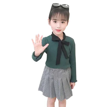Teenage Clothes Plaid Pleated Skirt + Shirt 2PCS Kids Clothes Flare Sleeve Girls Clothes Spring Autumn Novelty Clothes For Girls
Teenage Clothes Plaid Pleated Skirt + Shirt 2PCS Kids Clothes Flare Sleeve Girls Clothes Spring Autumn Novelty Clothes For Girls