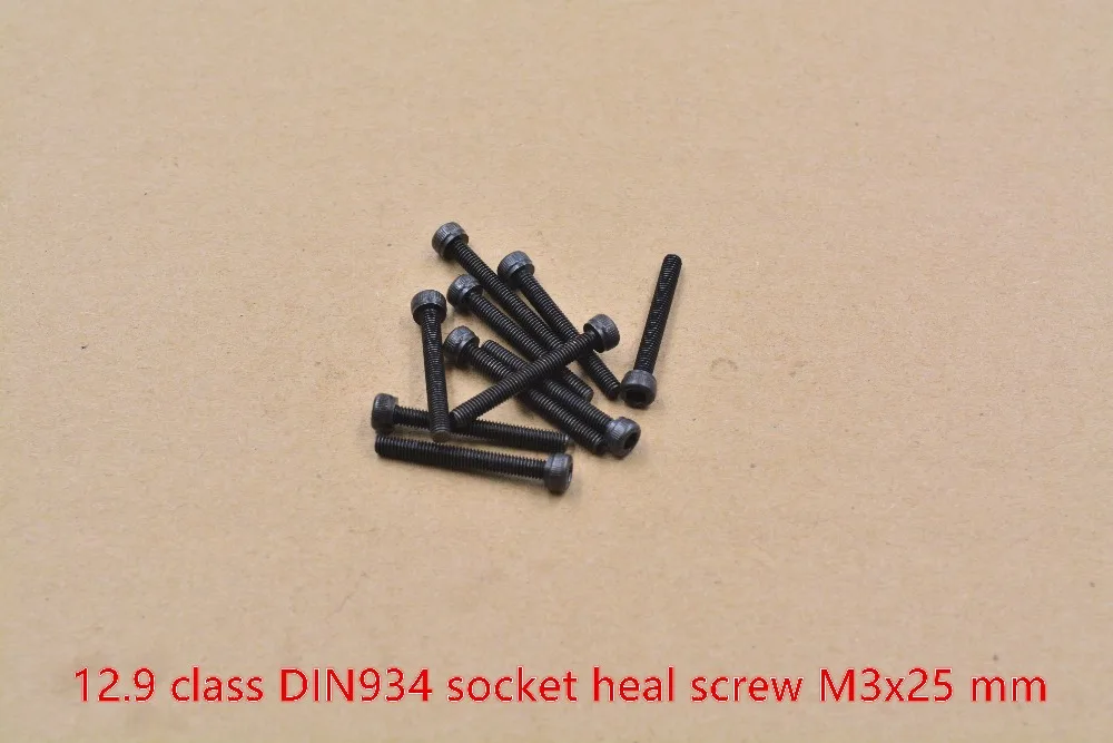 High strength alloy steel screw DIN912 M3x25 12.9 class socket heal hexagon head cap 10pcs
High strength alloy steel screw DIN912 M3x25 12.9 class socket heal hexagon head cap 10pcs