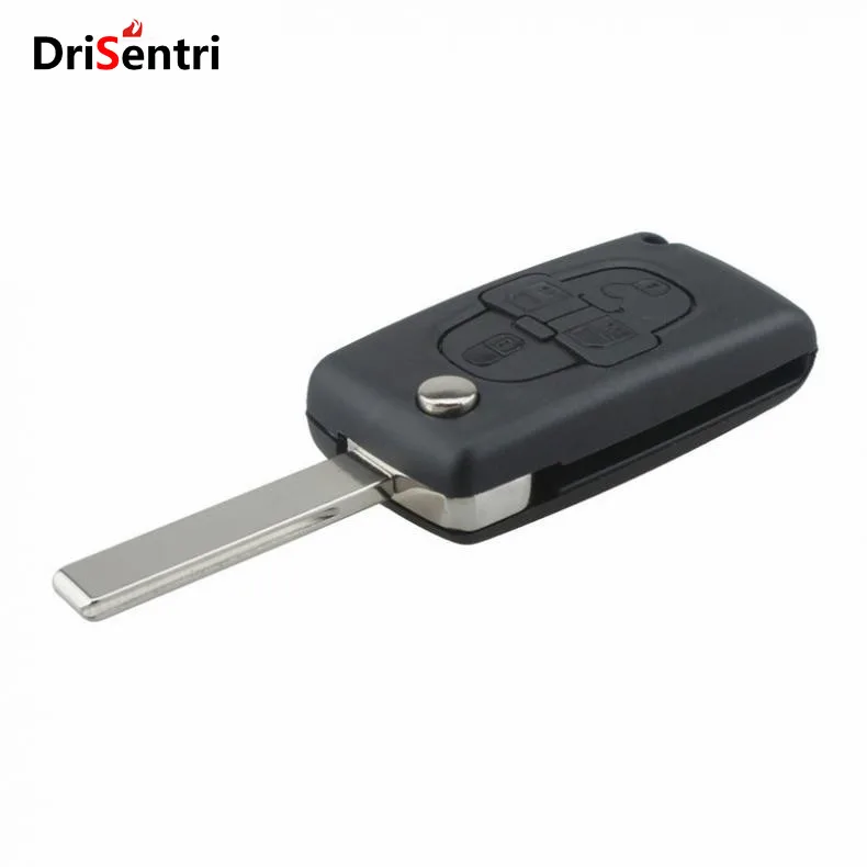 Black 4 Buttons Folding Replacement Key Remote Fob Shell Case with Uncut Car Flip Key for Peugeot 1007 Citroen C8 New Listing
Black 4 Buttons Folding Replacement Key Remote Fob Shell Case with Uncut Car Flip Key for Peugeot 1007 Citroen C8 New Listing
