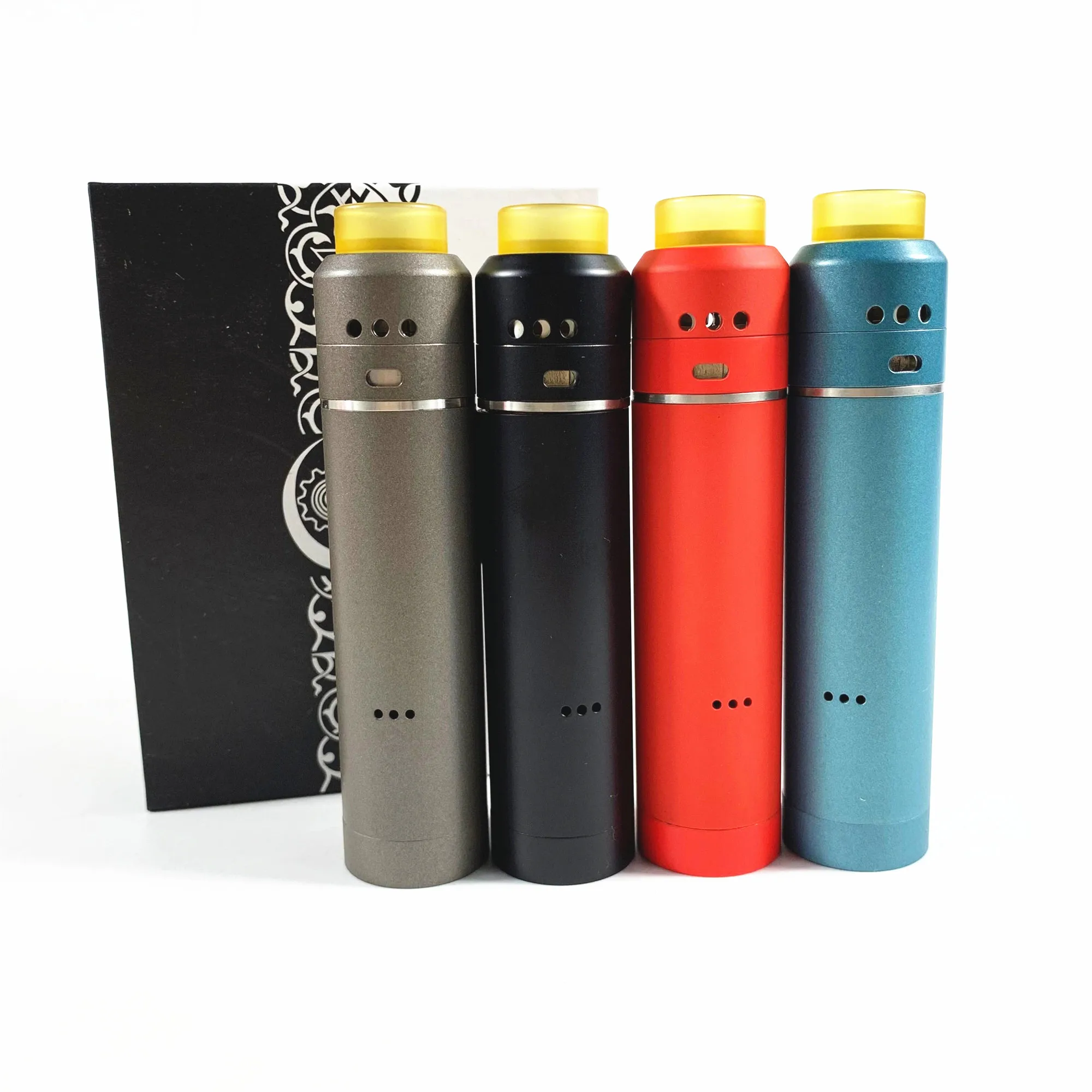 E Cigarette 528 Mechanical Mod Goon LP Mech Mod 18650 Battery with 510 Thread Drip 24mm Atomizer Vaporizer
E Cigarette 528 Mechanical Mod Goon LP Mech Mod 18650 Battery with 510 Thread Drip 24mm Atomizer Vaporizer