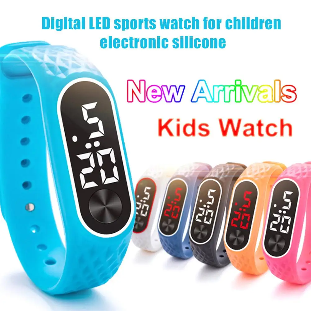 Kids Watch Bracelet LED Digital Sport Wrist Watch For Child Boys Girls New Electronic Clock Relogio Reloj Infantil montre
Kids Watch Bracelet LED Digital Sport Wrist Watch For Child Boys Girls New Electronic Clock Relogio Reloj Infantil montre