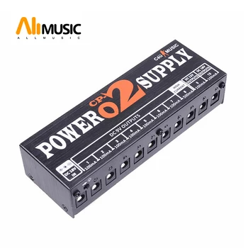 Aluminum Case CP-02 10 way Output Guitar Effect Pedal Power Supply with Blue Led indicator Light and Portable
Aluminum Case CP-02 10 way Output Guitar Effect Pedal Power Supply with Blue Led indicator Light and Portable