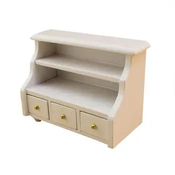 Kuulee High Simulation 1:12 Scale Dollhouse Low Towel Cabinet Handmade Mini Wooden Furniture
Kuulee High Simulation 1:12 Scale Dollhouse Low Towel Cabinet Handmade Mini Wooden Furniture