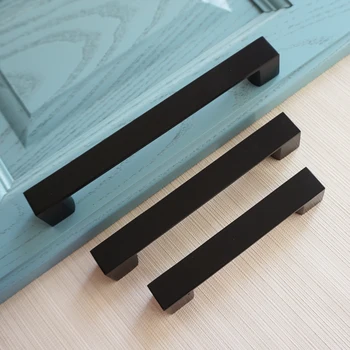 3.75" 5" 6.3" 7.55" Black Furniture Handles Zinc Alloy Door Pulls Modern Kitchen Cabinet Handle Wardrobe Handle 96 128 160 192mm
3.75" 5" 6.3" 7.55" Black Furniture Handles Zinc Alloy Door Pulls Modern Kitchen Cabinet Handle Wardrobe Handle 96 128 160 192mm