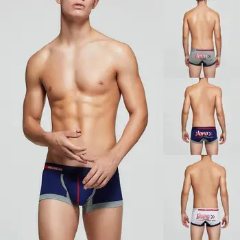 Underwear Men Sexy Boxers Panties Hero Letter Print Boxer Breathable Shorts Men Underwear Splice Bulge Pouch Lingerie Underpants
Underwear Men Sexy Boxers Panties Hero Letter Print Boxer Breathable Shorts Men Underwear Splice Bulge Pouch Lingerie Underpants