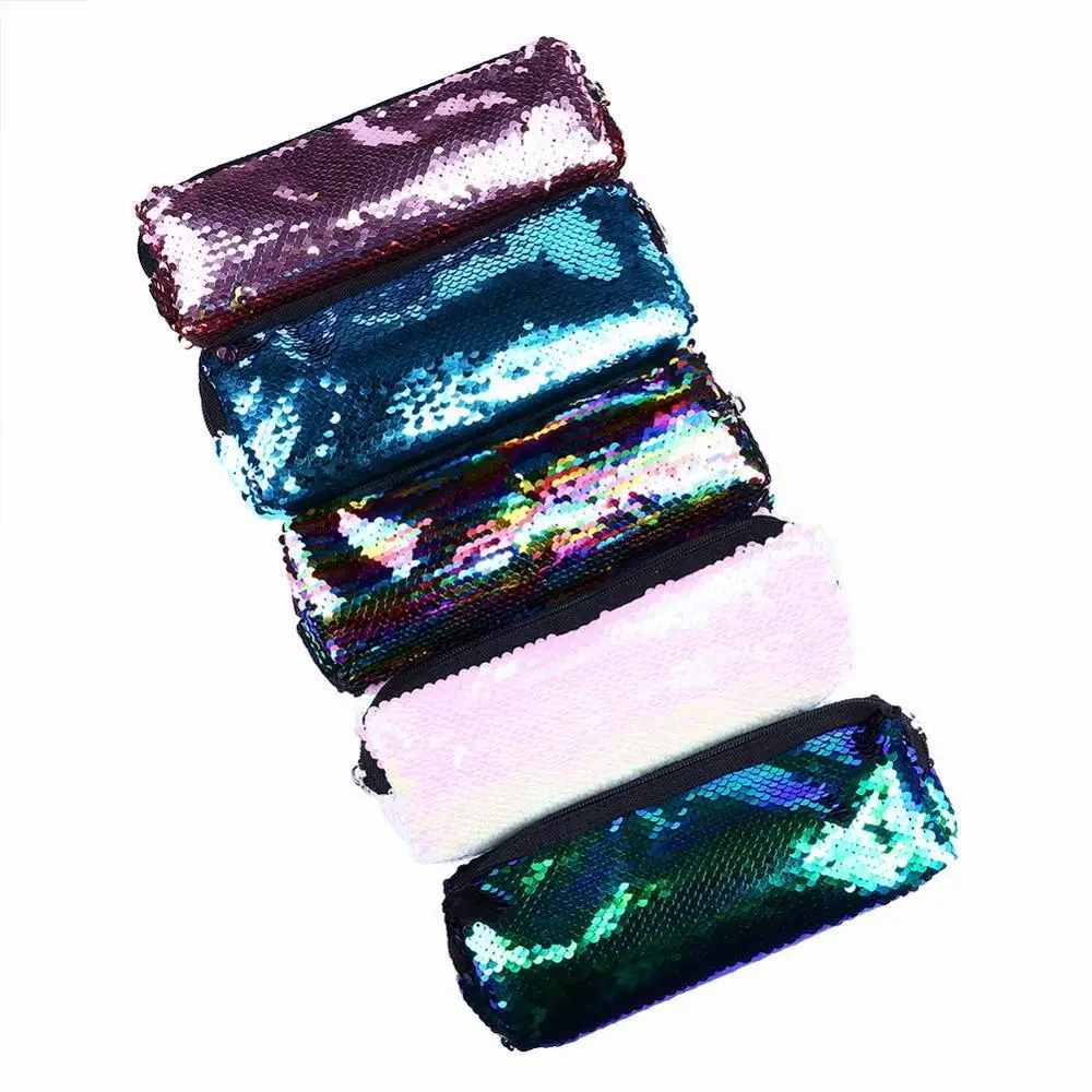 5 Color Pencil Case Sequin European And American Sequin Storage Sequin Bag Student Stationery Supplies
5 Color Pencil Case Sequin European And American Sequin Storage Sequin Bag Student Stationery Supplies
