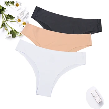 FallSweet 3pcs/lot Low Rise G String Briefs Sexy Solid Thong Panties for Women Seamless Comfortable Underwear M L XL
FallSweet 3pcs/lot Low Rise G String Briefs Sexy Solid Thong Panties for Women Seamless Comfortable Underwear M L XL