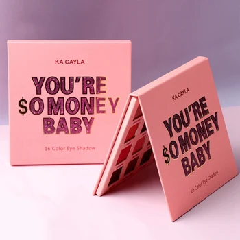 16 Color Girl Powder Eye Shadow Beautiful Professional Eye Shadow Eyeshadow Compact Makeup
16 Color Girl Powder Eye Shadow Beautiful Professional Eye Shadow Eyeshadow Compact Makeup