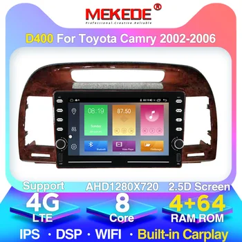 MEKEDE HD 4G LTE Android For Toyota Camry 2002 2003 2004 2005 2006 Multimedia Stereo Car DVD Player Navigation GPS Radio