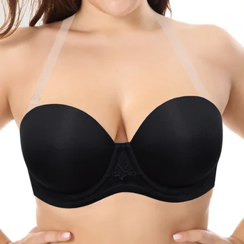 YBCG 1/2 Cup Anit Slip Women Bra Thin Cup Sexy Adjusted-strap Push Up Bras Black Cotton Fashion Underwear For Women 
YBCG 1/2 Cup Anit Slip Women Bra Thin Cup Sexy Adjusted-strap Push Up Bras Black Cotton Fashion Underwear For Women