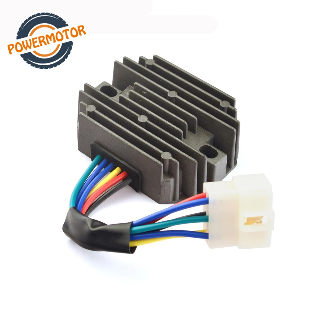New Voltage Regulator Rectifier Motorcycle Ignition for Kubota & Grasshopper RS5101 RS5155 6 Wire Metal Black DC 12V Accessories
New Voltage Regulator Rectifier Motorcycle Ignition for Kubota & Grasshopper RS5101 RS5155 6 Wire Metal Black DC 12V Accessories