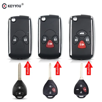 KEYYOU 2/3/4 Buttons Flip Folding Remote Auto Car Key Case Shell Fob Replacement for Toyota Camry RAV4 Corolla PRADO YARIS
KEYYOU 2/3/4 Buttons Flip Folding Remote Auto Car Key Case Shell Fob Replacement for Toyota Camry RAV4 Corolla PRADO YARIS